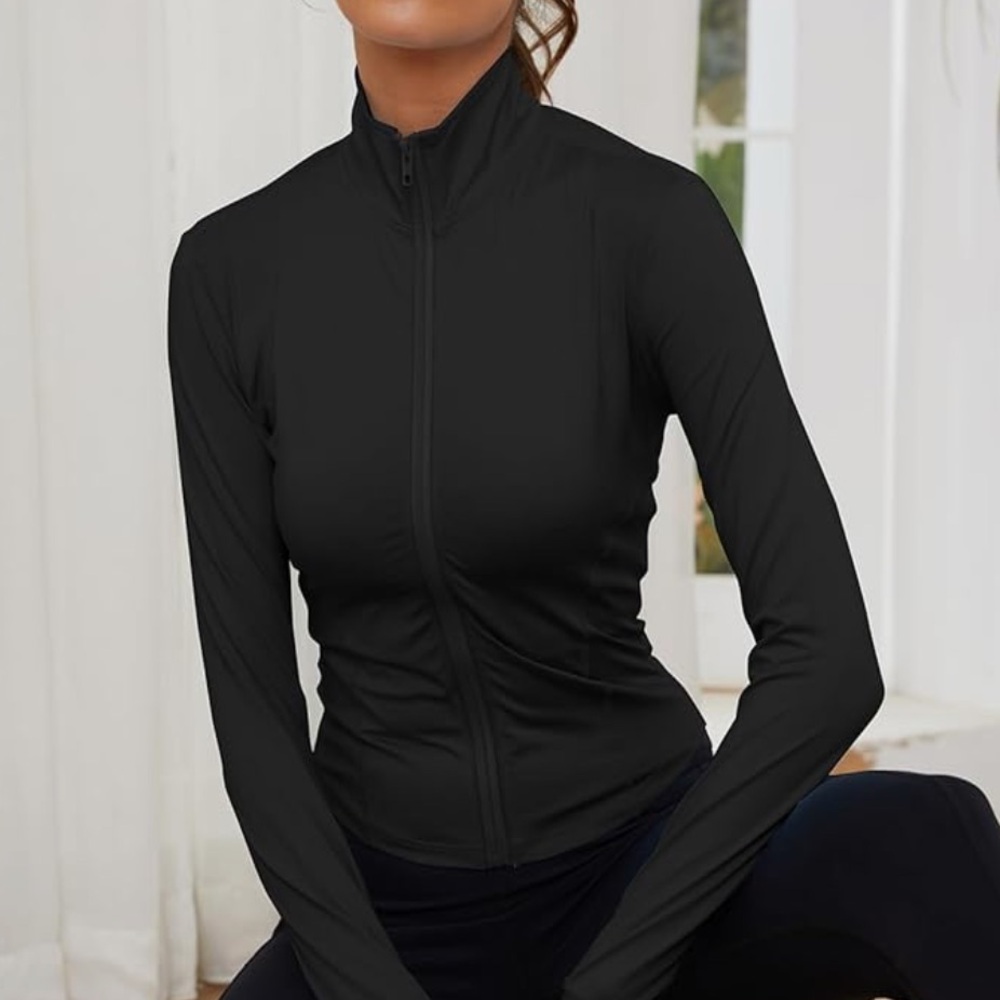 Black Zip Jacket